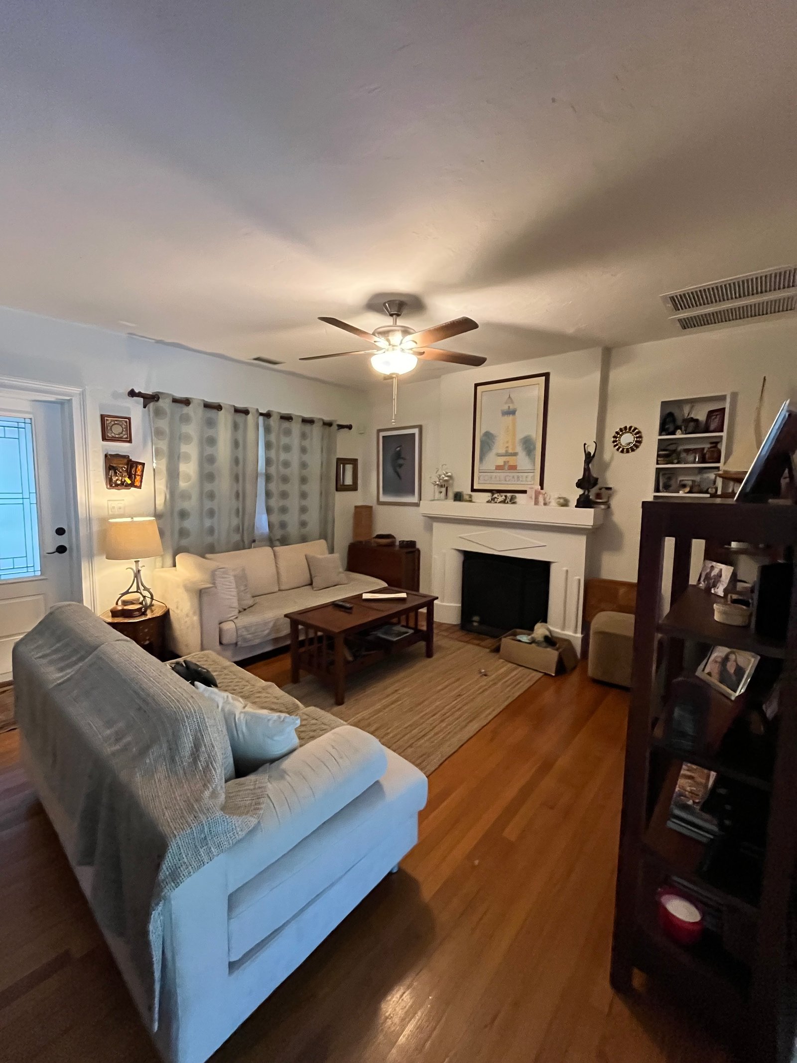 Living Room Fireplace
